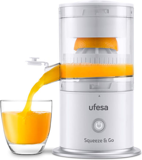 Ufesa Elektrischer Entsafter 45W mit einer Kapazität von 220ml Weiß