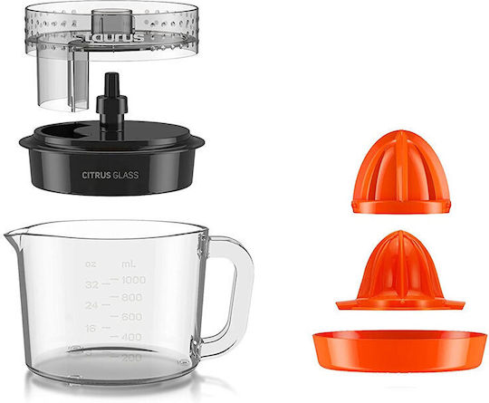 Taurus Citrus Glass 39363 Storcător electric 25W cu capacitate 1lt Roșu