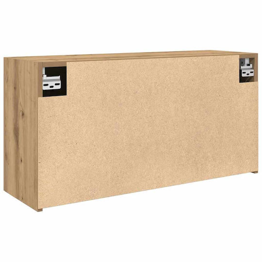 vidaXL Bathroom Cabinet L80xW25xH40cm Oak