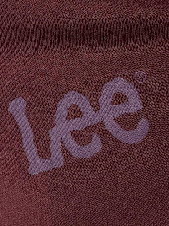 Logo T-shirt Burgundy