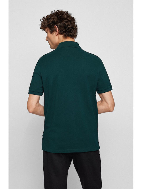 Pallas Polo Short Sleeve Blouse Green