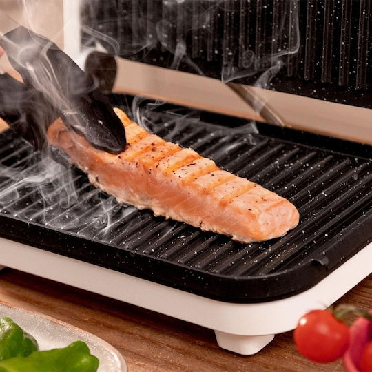 Cecotec Rock’ngrill Сандвич тостер за 2 Сандвичи 1300W Бял