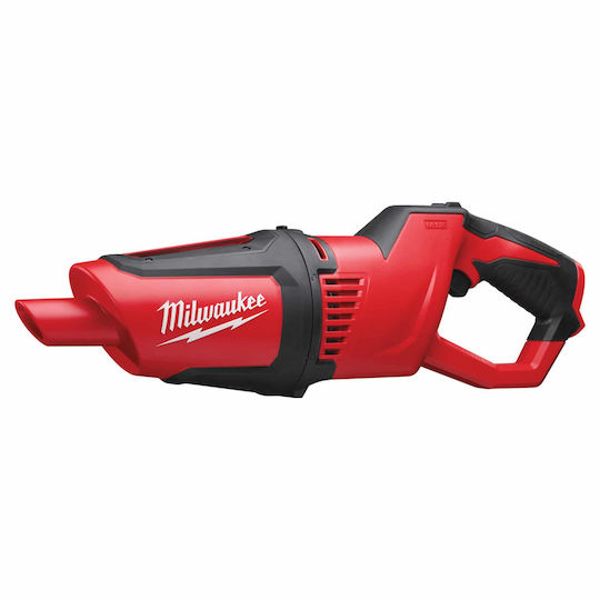 Milwaukee M12 HV-0 Επαναφορτιζόμενο Σκουπάκι Χειρός 12V Χωρίς Φορτιστή και Μπαταρία Κόκκινο