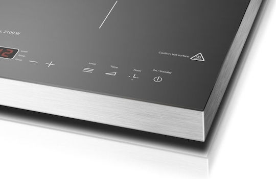 Caso 2227 Countertop Burner Induktion Double Schwarz