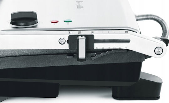 Sage Sage Adjusta Grill Tabletop Electric Grill Grate 2200W Inox with Lid