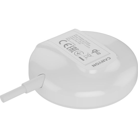 Canyon Încărcător Wireless (Qi Pad) 15W Livrarea energiei Albς (CNS-WCS105W)
