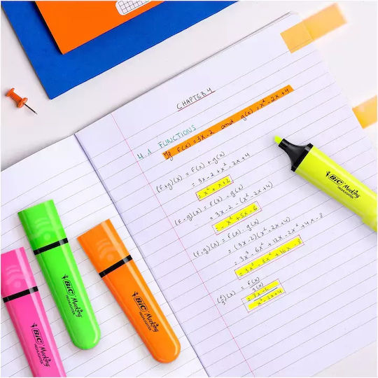 BIC Μαρκαδόρος Υπογράμμισης Neon Yellow