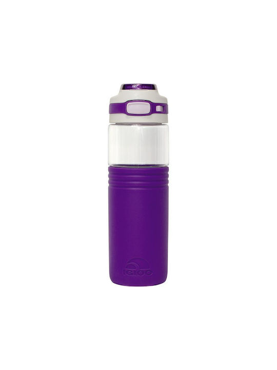 Igloo Tahoe Chugger Παγούρι Πλαστικό 710.4ml Διάφανο