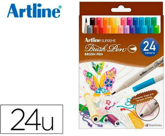 Artline Zeichenmarker 1mm Dünne Set 24Stück