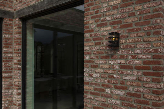 Lutec Wall-Mounted Outdoor Lighting Black Lutec Wall-Mounted Outdoor Lighting Black