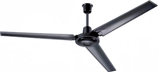 Evivak 804612 Επαγγελματικός Ανεμιστήρας Οροφής 75W Διαμέτρου 140cm