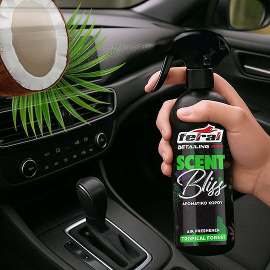 Auto Gs Car Air Freshener Spray Detailing Pro Tropical Forest 500ml