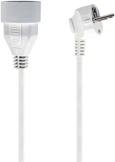 Elcan Extension Cable Cord 5m White