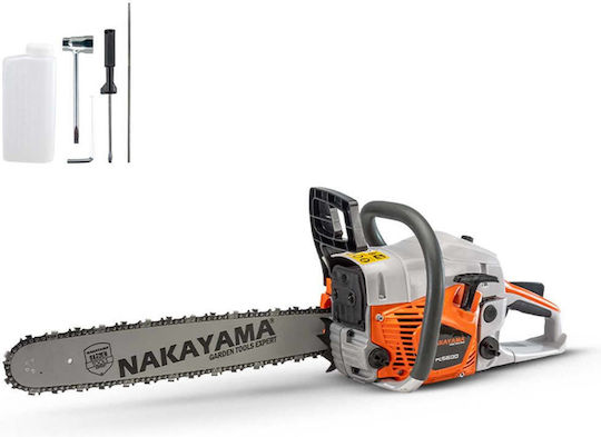 Nakayama PC5600 Gasoline Chainsaw 5.5kg with Blade 50cm and Easy Start