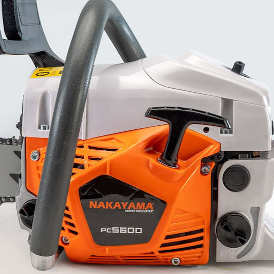 Nakayama PC5600 Gasoline Chainsaw 5.5kg with Blade 50cm and Easy Start