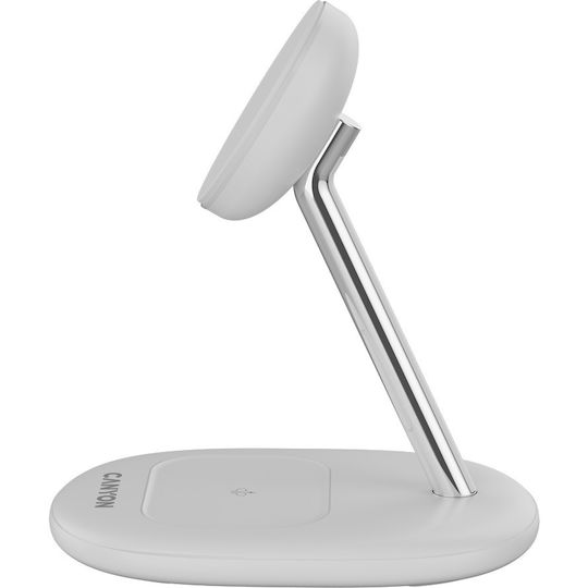 Canyon Încărcător Wireless (Qi Pad) 15W Albς (CNS-WCS205W)