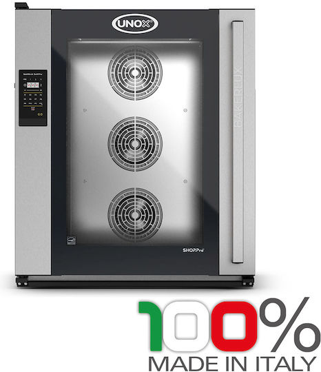 Electric Convection Oven 10 Trays Unox Countertop Bakerlux Shop.pro Go Xefr-10eu-egrn