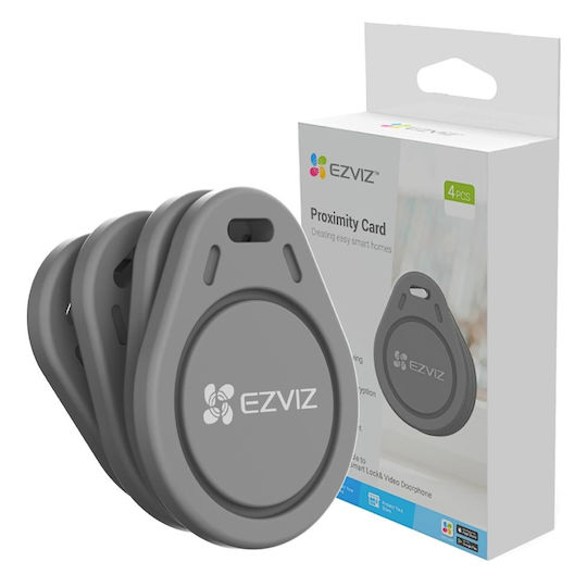 Ezviz Access Control Tag 4pcs Gray