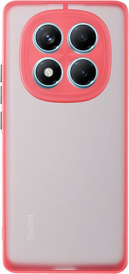 Lime Hardshell Fusion Full Camera Protection Umschlag Rückseite Kunststoff / Silikon Rot (Redmi Note 14 Pro 4G)