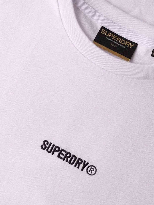 'micro Logo' T-shirt Λευκό