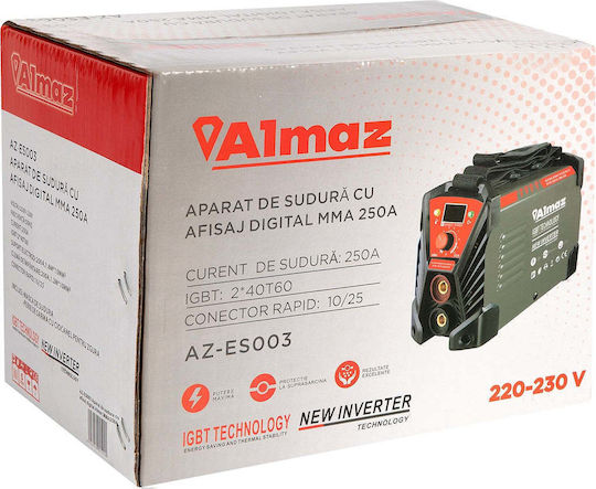 Ψηφιακή Μηχανή Συγκόλλησης Almaz Mma 250