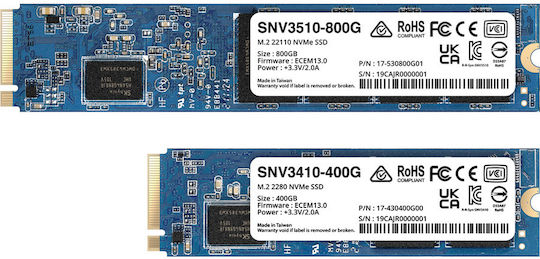 Synology SNV3410 SSD 400GB M.2 Mit PCI Express 4.0 Schnittstelle