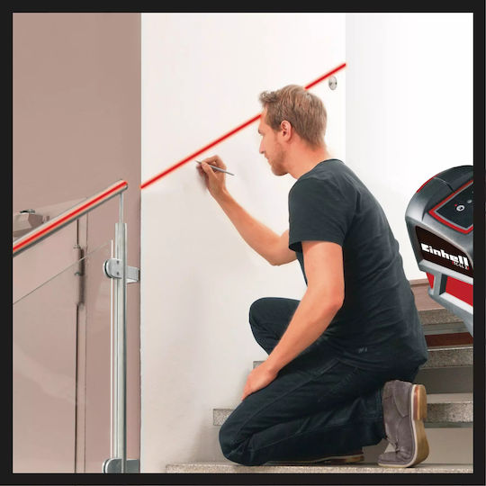 Einhell TC-LL 2 G Self-leveling Linear Laser Level Green Beam 1.5V with Working Range 16m