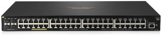 HP Aruba 2930F Managed L3 PoE+ Switch with 48 Gigabit (1Gbps) Ethernet Ports and 4 SFP Ports