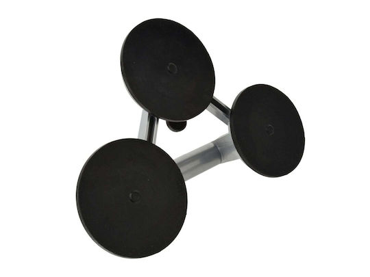 Geko Βεντούζα Τριπλή Αλουμινίου 3x115mm Τριπλή Βεντούζα Αλουμινίου