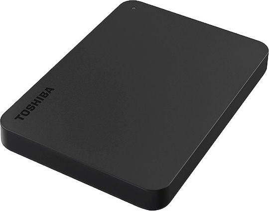 Toshiba Canvio Slim USB 3.2 Εξωτερικός HDD 1.0TB 2.5" Μαύρο