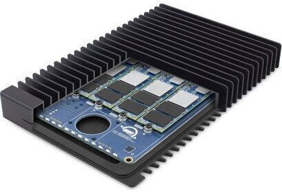 OWC ThunderBlade V4 Thunderbolt 3 Εξωτερικός SSD 4TB 3.5" Μαύρο
