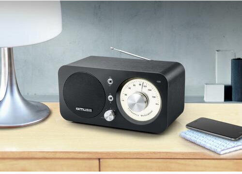 Muse M-095 Επιτραπέζιο Ραδιόφωνο με USB Μαύρο