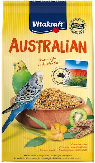 Vitakraft Australian Vogelfutter für Wellensittiche 800g
