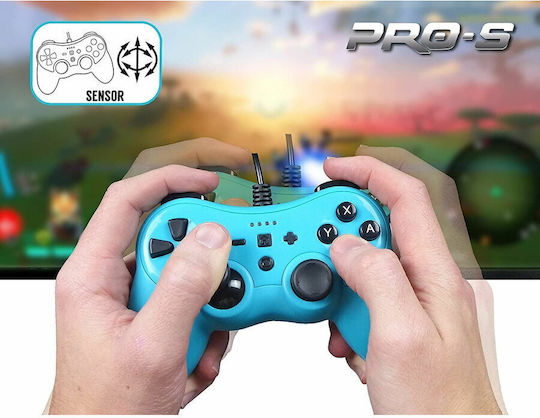 Subsonic Colorz Ενσύρματο Gamepad για Switch Μπλε