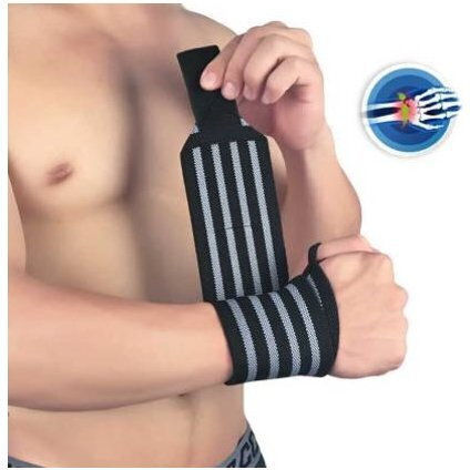 Optimum Weightlifting Wrist Wraps 2pcs