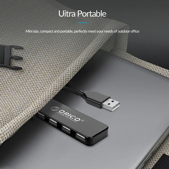 Orico Fl01 USB Хъб с 4 USB 2.0 Порта и USB-A Връзка
