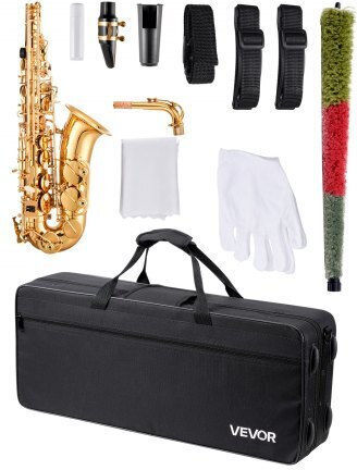 Vevor Alto Saxophone Eb Beginners Case Mouthpiece Wgskszyjedjsfjgju001v0