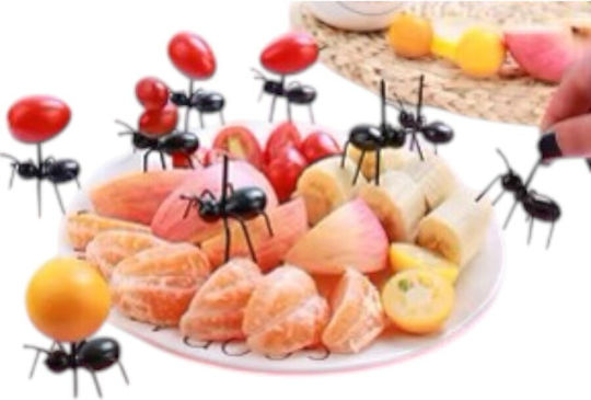Queen Mother Ant Black Forks for Party 12 Pieces