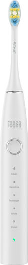 Teesa Electric Toothbrush with Travel Case TSA8087-W White