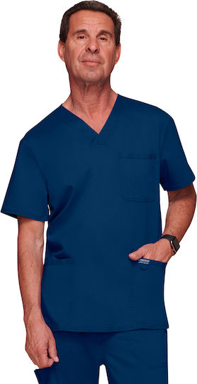 Cherokee Medizinische Bluse Marineblau