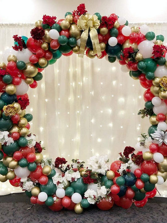 Set De Cadre Arc Metal Tip Cerc Circulare 1.8 M Picioare Balon Banda Accesorii Reutilizabile Nunta Aniversare Fundaluri Foto Accesorii Pentru Petreceri Decorațiuni