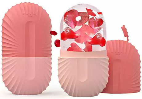 Face Ice Massage Roller Anti-aging Face Ice Roller Cube Pink