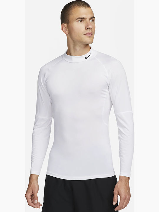 Dri-FIT Fitness Dri-Fit Αθλητικό T-shirt Λευκό