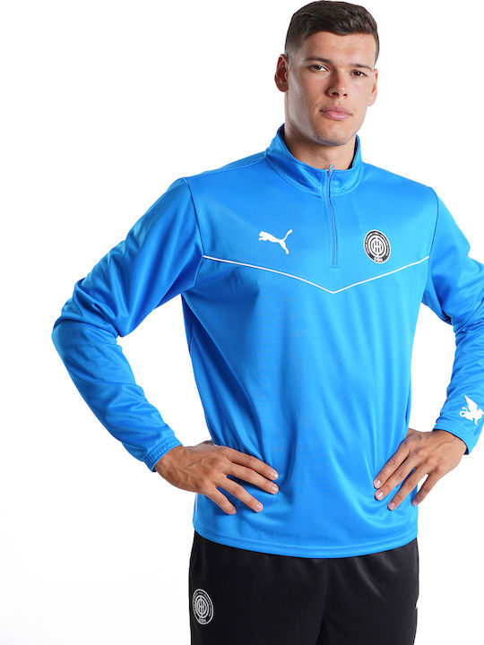 Teamrise Athletic Long Sleeve Blouse Royal Blue