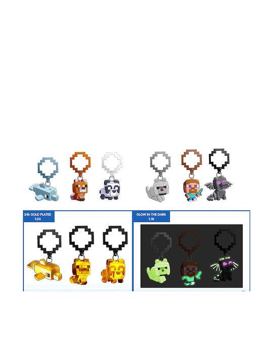 Γνήσιο Μπρελόκ Backpack Hangers Series 3 Minecraft