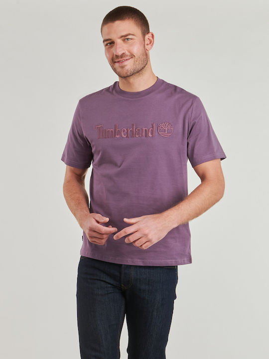 T-shirt Μωβ