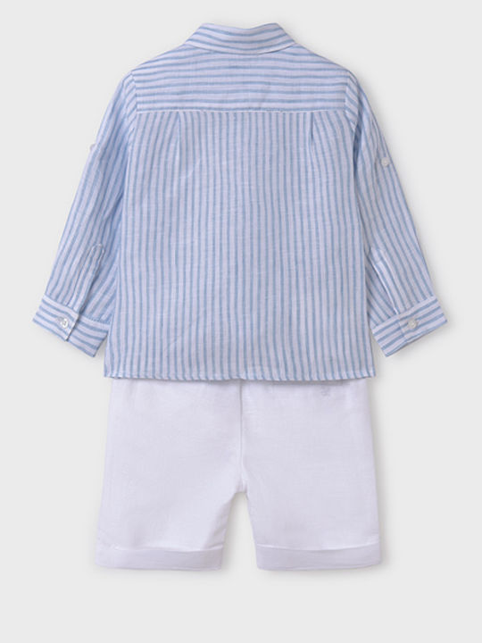 Kids' Set with Shorts Summer 2pcs White-gold