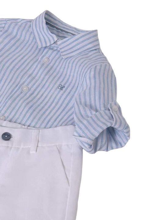 Kids' Set with Shorts Summer 2pcs White-gold