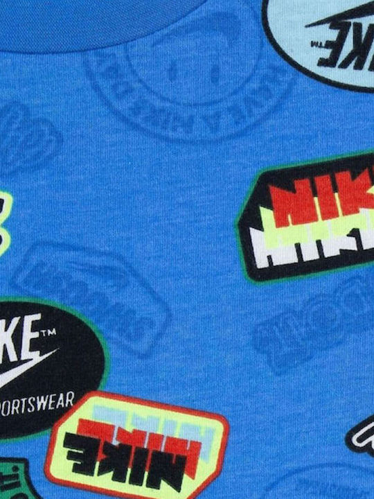 Παιδικό Σετ με Σορτς Καλοκαιρινό 2τμχ Μαύρο Sportswear