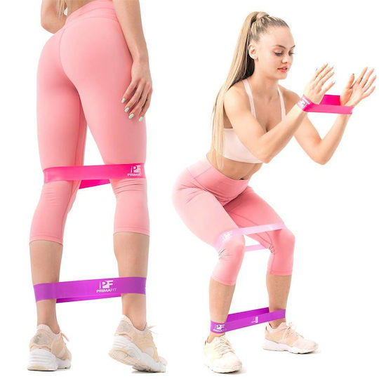 PrimaFit Loop Bands Σετ 5τμχ Μπεζ 1.27m